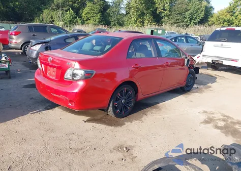 2010 Toyota Corolla Xle z USA, uszkodzony, nr VIN 1NXBU4EE6AZ302780